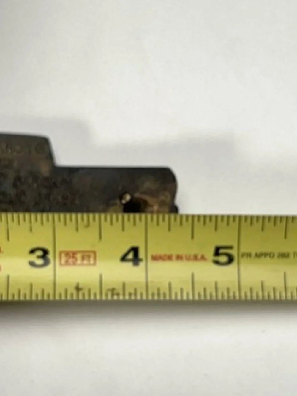 Vintage 1978 Baron Solid Brass Pickup Truck Belt Buckle 6108 Taiwan